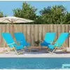 Image de Serviettes De Plage 4 Pcs Turquoise 60x135 Cm Tissu 400 Gsm Vidaxl
