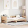 Image de vidaXL Lit Pull-out de Jour Marron 2035 x 184 x 565 cm 834678
