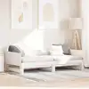 Image de Lit Pull-out De Jour Blanc 203,5 X 184 X 56,5 Cm Vidaxl