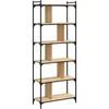 Image de Bibliothèque 6 Niveaux Chêne Sonoma 76x32x192 Cm Vidaxl