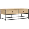 Image de Table Basse Chêne Sonoma 100x51x40 Cm Bois D'ingénierie Vidaxl