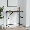 Image de Table Console Chêne Sonoma 75x32x75 Cm Bois D'ingénierie Vidaxl