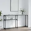Image de Table Console Sonoma Gris 145x22,5x75 Cm Bois D'ingénierie Vidaxl