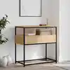 Image de Table Console Chêne Sonoma 75x40x75 Cm Bois D'ingénierie Vidaxl