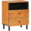 Image de Table De Chevet 50x33x60 Cm Bois D'acacia Solide Vidaxl