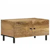 Image de vidaXL Table Basse Table dAppoint avec Pieds et Porte Bout de Canapé avec Rangement Meuble de Salon Salle de Séjour 356896