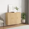 Image de Buffet Chêne Sonoma 90x34x80 Cm Bois D'ingénierie Vidaxl