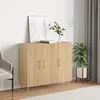 Image de Buffet Chêne Sonoma 90x34x80 Cm Bois D'ingénierie Vidaxl