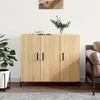 Image de Buffet Chêne Sonoma 90x34x80 Cm Bois D'ingénierie Vidaxl