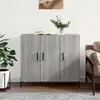 Image de Buffet Sonoma Gris 90x34x80 Cm Bois D'ingénierie Vidaxl
