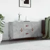 Image de Buffet Gris Béton 100x36x60 Cm Bois D'ingénierie Vidaxl