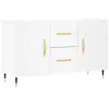 Image de Vidaxl buffet blanc 100x36x60 cm bois d'ingénierie
