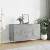 Image de Buffet Gris Béton 100x36x60 Cm Bois D'ingénierie Vidaxl