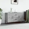 Image de Buffet Gris Béton 100x36x60 Cm Bois D'ingénierie Vidaxl