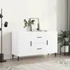 Image de Buffet Blanc 100x36x60 Cm Bois D'ingénierie Vidaxl