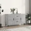 Image de Buffet Gris Béton 100x36x60 Cm Bois D'ingénierie Vidaxl