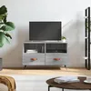 Image de Meuble Tv Sonoma Gris 80x36x50 Cm Bois D'ingénierie Vidaxl