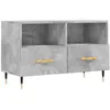 Image de Meuble Tv Gris Béton 80x36x50 Cm Bois D'ingénierie Vidaxl