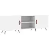 Image de Vidaxl meuble tv blanc 150x30x50 cm bois d'ingénierie