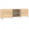 Image de Vidaxl meuble tv chêne sonoma 150x30x50 cm bois d'ingénierie
