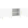 Image de Vidaxl meuble tv blanc 150x30x50 cm bois d'ingénierie