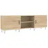 Image de Vidaxl meuble tv chêne sonoma 150x30x50 cm bois d'ingénierie