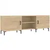 Image de Vidaxl meuble tv chêne sonoma 150x30x50 cm bois d'ingénierie