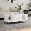 Image de Table Basse Blanc 102x50x40 Cm Bois D'ingénierie Vidaxl