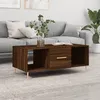 Image de Table Basse Chêne Marron 102x50x40 Cm Bois D'ingénierie Vidaxl