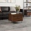 Image de Table Basse Chêne Marron 50x50x40 Cm Bois D'ingénierie Vidaxl