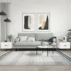 Image de Tables Basses 2 Pcs Blanc Brillant 50x50x40cm Bois D'ingénierie Vidaxl
