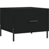 Image de Table Basse Noir 50x50x40 Cm Bois D'ingénierie Vidaxl