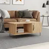 Image de Table Basse Chêne Sonoma 90x50x40 Cm Bois D'ingénierie Vidaxl