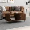 Image de vidaXL Table basse chêne marron 90x50x40 cm bois dingénierie 829491