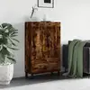 Image de Buffet Haut Chêne Fumé 69,5x31x115 Cm Bois D'ingénierie Vidaxl