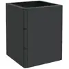 Image de Vidaxl jardinière anthracite pp