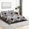Image de Ensemble De Housse De Couette Gris 240x220 Cm Coton Vidaxl