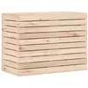 Image de Panier À Linge 88,5x44x66 Cm Bois Massif De Pin Vidaxl