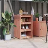 Image de vidaXL Armoire de Cuisine dExtérieur MEPPEL Étagère de Rangement Meuble de Cuisine Organisateur de Jardin Terrasse 832344