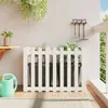 Image de Lit Surélevé De Jardin Design De Clôture 100x50x70cm Pin Massif Vidaxl