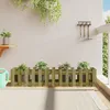 Image de Lit Surélevé De Jardin Design De Clôture Bois De Pin Imprégné Vidaxl