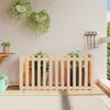 Image de Lit Surélevé De Jardin Design De Clôture 150x50x70cm Pin Massif Vidaxl