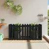 Image de Lit Surélevé De Jardin Design De Clôture 150x50x70cm Pin Massif Vidaxl