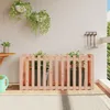 Image de Lit Surélevé De Jardin Design De Clôture Bois Douglas Massif Vidaxl
