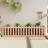 Image de Lit Surélevé De Jardin Design De Clôture Bois Douglas Massif Vidaxl