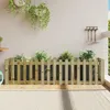 Image de Lit Surélevé De Jardin Design De Clôture Bois De Pin Imprégné Vidaxl