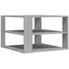 Image de Table Basse Sonoma Gris 58x58x40 Cm Bois D'ingénierie Vidaxl