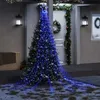 Image de vidaXL Guirlande de Sapin de Noël 320 LED Guirlande Lumineuse dArbre avec 8 Modes Décoration de Fenêtre de Fête Mariage 356925