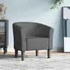 Image de vidaXL Fauteuil Cabriolet Chaise avec Accoudoirs Canapé avec Dossier Siège Rembourré Meuble de Salon Chambre Bureau 356430