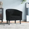 Image de vidaXL Fauteuil Cabriolet Chaise avec Accoudoirs Canapé avec Dossier Siège Rembourré Meuble de Salon Chambre Bureau 356471